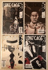 Luke Cage Noir (2009) #1-4, 1-4 Variants Marvel Comics Complete Set NM