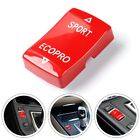 Red Replace SPORT ECOPRO Button Cover for Your For BMW's Interior F20 F33