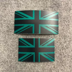 Parche moral UJ verde reflectante estilo IR Union Jack del Reino Unido para UBACS, bolsas y Bergen - Imagen 1 de 6