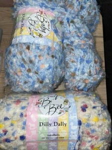 Yarn Bee Baby Bee Yarn DILLY DALLY (discontinued) full and partial skeins - Picture 1 of 17