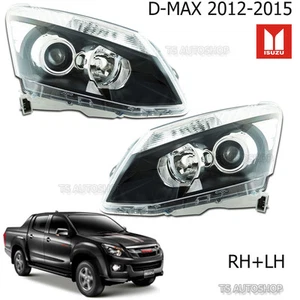 Set OEM Genuine Head Lamp Projector Light For Isuzu Rodeo D-max 4WD 2WD 12 - 14 - Picture 1 of 5