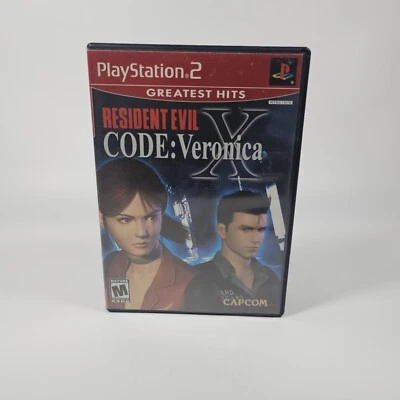 Resident Evil - Code: Veronica X (Sony PlayStation PS2) with Manual - Image 1 of 3