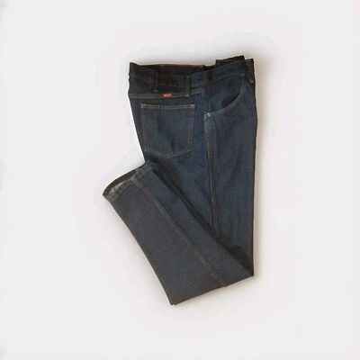 RUSTLER JEANS REGULAR STRAIGHT LEG BLUE DENIM MEN'S 39 X 34 Tall Read!! - Image 1 of 4