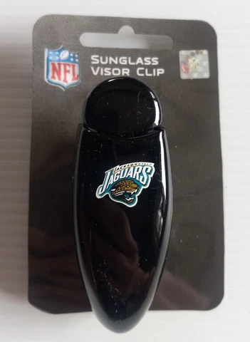 Jacksonville Jaguars Sunglasses Sun Visor Clip Sunglass Holder NFL Football Auto Cover