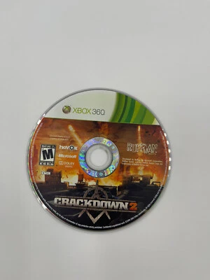 Crackdown 2 (Microsoft Xbox 360, 2010) Havok Ruffian Games Disk Only - Image 1 of 3