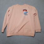 Camp High Collective Sweatshirt Womens Large Horse Oversized Pink Long Sleeve