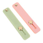Secure and Compact Phone Strap Finger Stand for Smartphones Tablets - 2pcs