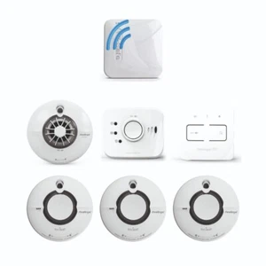 FireAngel 7 Piece Gateway Kit inc CO-10X and TSL - Picture 1 of 7