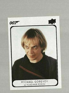V4a) 2021 Upper Deck James Bond Villains & Henchmen Mikhail Gorevoy Vladimir