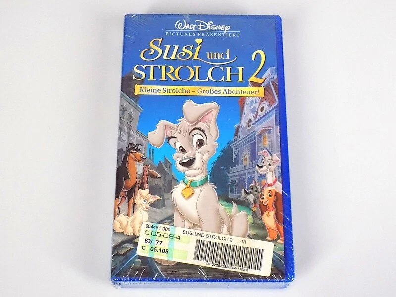 [VHS] Walt Disney: Susi und Strolch 2 - Video-Kassette, NEU, verschweißt - Bild 1 von 1