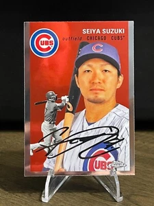 Seiya Suzuki 2023 Topps Chrome Platinum Chicago Cubs #280 - Picture 1 of 2
