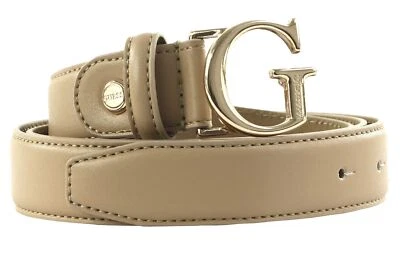 GUESS Adjustable Pant Belt W95 Gürtel Ivory beige Neu - Bild 1 von 2