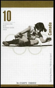 Canada Stamps Booklet of 10, Canadian Olympic Gold Medallists, #1612b BK192 MNH - Picture 1 of 2