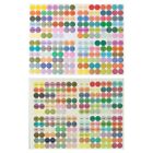 192pcs/Sheet Practical Colorful Paper Stickers Labels for Bottles