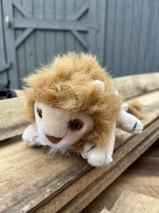 Vintage BJ Toy Company Lion Stuffed Animal Small Plush Lovey Toy - Picture 1 of 7