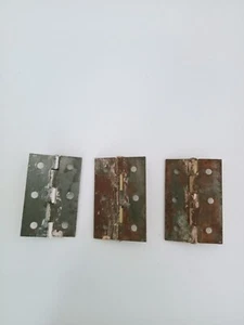 Metal Butt Hinges 3 Off... 60mm x 40mm. - Picture 1 of 2
