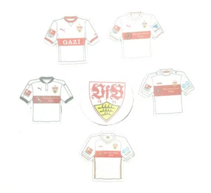 VfB Stuttgart Trikot Magnet versch. Saisons Fussball Bundesliga AMBALLCOM - Picture 1 of 18