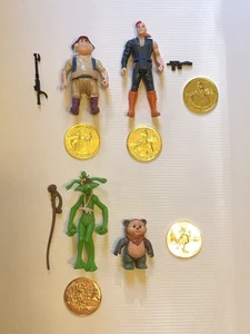 Figuras de acción de colección 1985 Star Wars Droides Ewoks dibujos animados monedas WICKET GUNDY+++ - Imagen 1 de 15