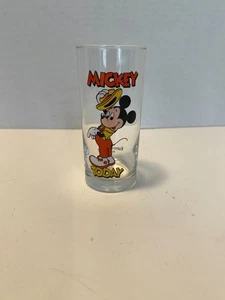Seltenes Euro Disney Mickey Mouse 10 Unzen Trinkglas - Bild 1 von 2