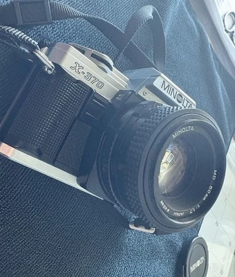 Minolta X370 35mm SLR Film Camera -shutter Tested - Image 1 of 4