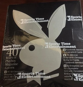 Playboy Chromium Cover Cards Edition 3 Factory Sealed Box - Picture 1 of 5