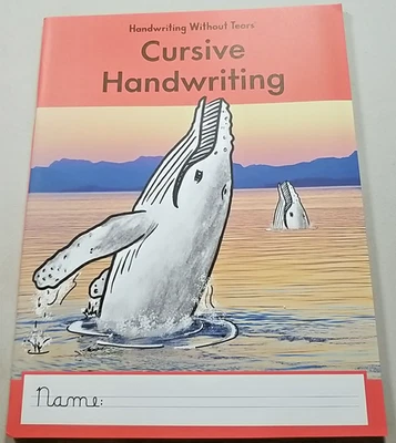 Handwriting Without Tears Cursive Handwriting 2025 Student Book, New