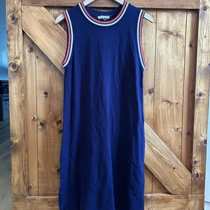 Vestido suéter THML mediano azul marino sin mangas - Imagen 1 de 4