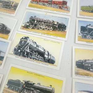 Tarjetas de cigarrillo Wills’s Railway Engines 1994 reproducción trenes vintage coleccionar - Imagen 1 de 24