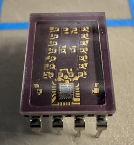 Two LED Hexadecimal Display HP HDSP-0771 - NOS  - Glass Sealed - Two units - Picture 1 of 2