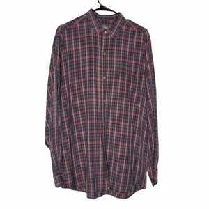 AXIS Multicolor Plaid Long Sleeve Casual Button Front Shirt Men's Medium - Picture 1 of 6