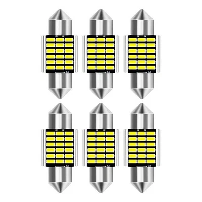Bright and Energy efficient 31MM DE3175 3014 LED MapDome Interior Lights - Image 1 of 4