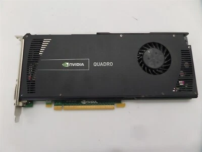 Dell NVIDIA Quadro 4000 2GB GDDR5 DVI Display Port Video Card 0731Y3 - Image 1 of 4