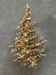 Vintage Marcel Boucher Ciro Abstract Christmas Tree Brooch - Picture 1 of 5