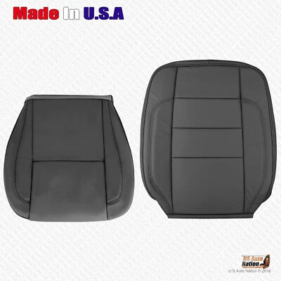 Cubierta de repuesto de cuero negra para parte inferior y superior del conductor Lexus GS300 1998-2005 Foto 1 de 4