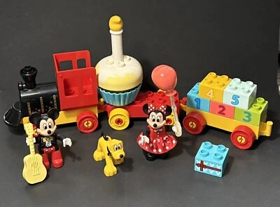 Lego Duplo 10941 Disney Mickey & Minnie Birthday Train 19 Pieces - Image 1 of 3