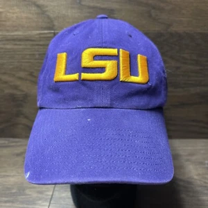 LSU Tigers Hat Cap Strapback - Purple & Gold, LSU Logo, 47 Brand, Unstructured - Picture 1 of 11
