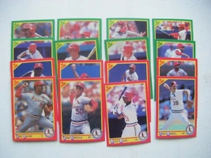 SCORE 1990 ST. LOUIS CARDINALS TEAM SET - Picture 1 of 2