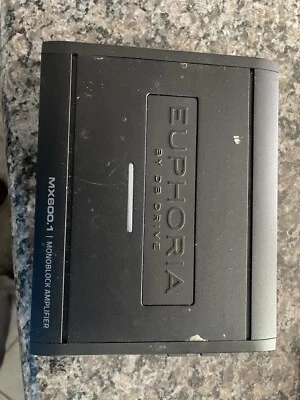 amplificador euphoria mx600.1 Foto 1 de 4