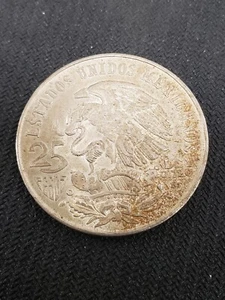1968 Mexico Silver Olympic Games 25 Pesos - Picture 1 of 2