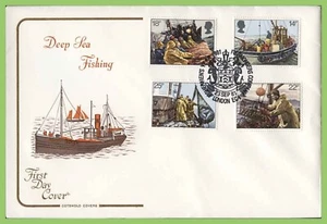 GB 1981 Juego de pesca en u/a Cotswold Primer Día Cubierta Londres EC4 Cancelar - Imagen 1 de 1