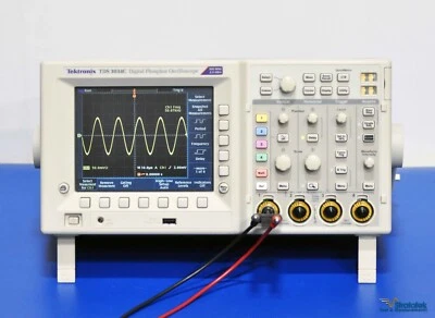 Tektronix TDS 3034C 300MHz Oscilloscope 2.5GS/s 4CH DPO NIST Calibrated - Image 1 of 4