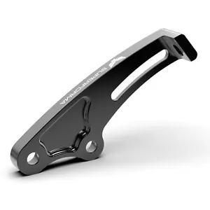 BILLET ALTERNATOR BRACKET BLACK fits NISSAN SKYLINE R32 R33 R34 RB20 RB25 RB26 - Picture 1 of 3