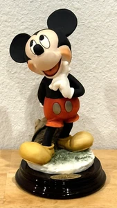 VINTAGE DISNEY GIUSEPPE ARMANI MICKEY MOUSE 1269C FIGURINE SCULPTURE - Picture 1 of 14
