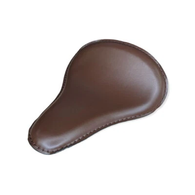 Motorrad Sitz extra flacher Solositz braun Bobber Chopper Sitz +Sticker - Bild 1 von 4