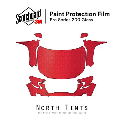 Sujetador transparente película de protección de pintura precortada serie 3M PRO GMC Terrain 2022-2024 PPF Foto 1 de 4