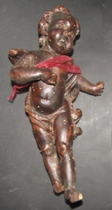 S Culpture IN Legno 18ème ? Angelo A Restaurato C Arved Italian Cherub 18th - Imagen 1 de 7