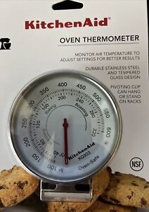 KitchenAid KQ903  Oven Thermometer----Appliance Stainless Steel Analog Dial