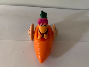 Fraggle Rock Carrot Car Gobo McDonald's Happy Meal Toy 1988 Vintage Orange - Picture 1 of 6