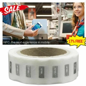 10PCS NFC Transparent Mini Tag Wet-Inlay Smarttags New - Zdjęcie 1 z 9