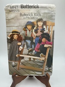Butterick Kids 6047 Dolls Bendable arms hair Clothes UNCUT - Picture 1 of 2